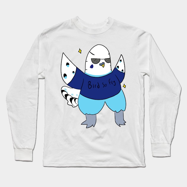 Birb so Fly Long Sleeve T-Shirt by Rune Creations